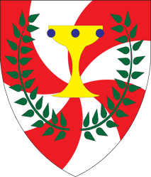 The heraldry of the Barony of Rising Waters